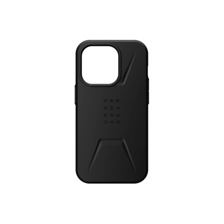 Чехол UAG Civilian для iPhone 14 Pro for MagSafe Black (114038114040) - фото 1