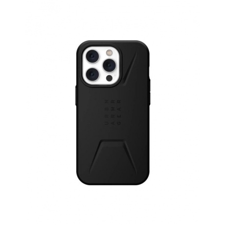 Чехол UAG Civilian для iPhone 14 Pro for MagSafe Black (114038114040) - фото 3