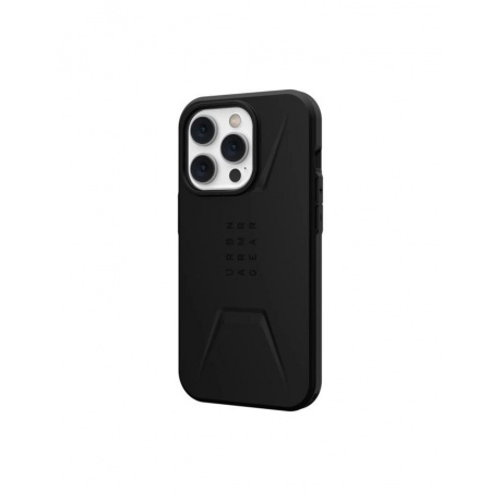 Чехол UAG Civilian для iPhone 14 Pro for MagSafe Black (114038114040) - фото 4