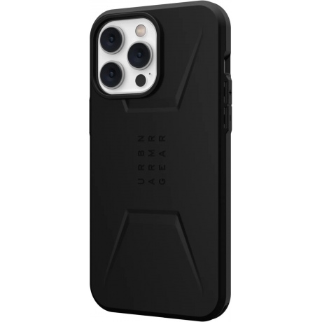 Чехол UAG Civilian для iPhone 14 Pro Max for MagSafe Black (114039114040) - фото 4