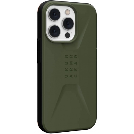 Чехол UAG Civilian для iPhone 14 Pro Olive (114042117272) - фото 5