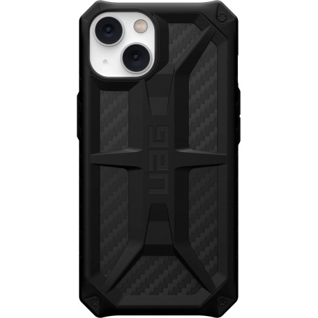 Чехол UAG Monarch для iPhone 13/14 Carbon Fiber (114032114242) - фото 3