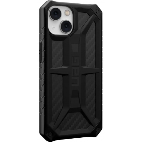 Чехол UAG Monarch для iPhone 13/14 Carbon Fiber (114032114242) - фото 5