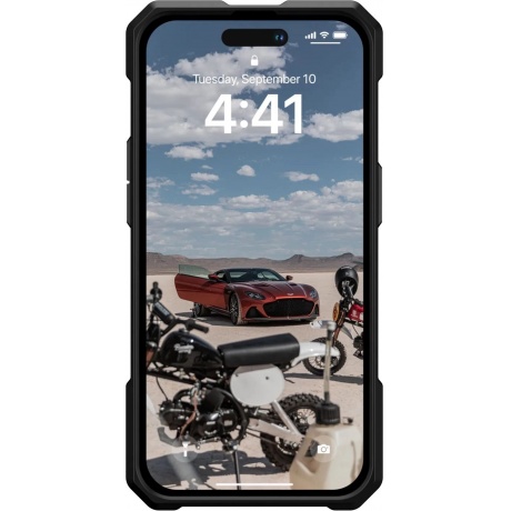 Чехол UAG Monarch для iPhone 14 Pro for MagSafe Carbon Fiber (114030114242) - фото 4