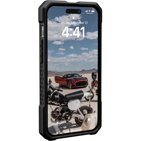Чехол UAG Monarch для iPhone 14 Pro for MagSafe Carbon Fiber (114030114242) - фото 6