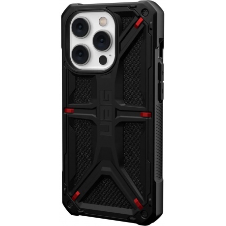 Чехол UAG Monarch для iPhone 14 Pro Kevlar Black (114034113940) - фото 4