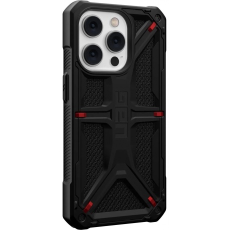 Чехол UAG Monarch для iPhone 14 Pro Kevlar Black (114034113940) - фото 5
