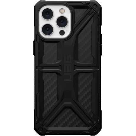 Чехол UAG Monarch для iPhone 14 Pro Max Carbon Fiber (114035114242) - фото 3