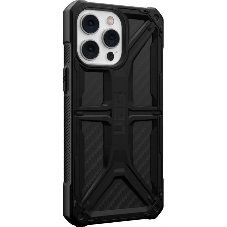 Чехол UAG Monarch для iPhone 14 Pro Max Carbon Fiber (114035114242) - фото 5
