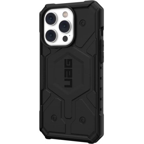 Чехол UAG Pathfinder для iPhone 14 Pro for MagSafe Black (114054114040) - фото 4