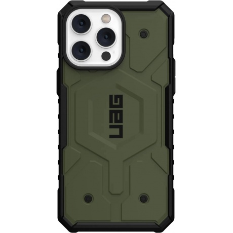 Чехол UAG Pathfinder для iPhone 14 Pro Max совместим с MagSafe Olive (114055117272) - фото 3