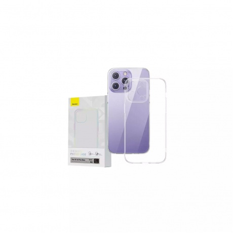 Чехол Baseus Simple Series 2 для iPhone 14 Pro Max Transparent/прозрачный (P60151104201-03) - фото 1
