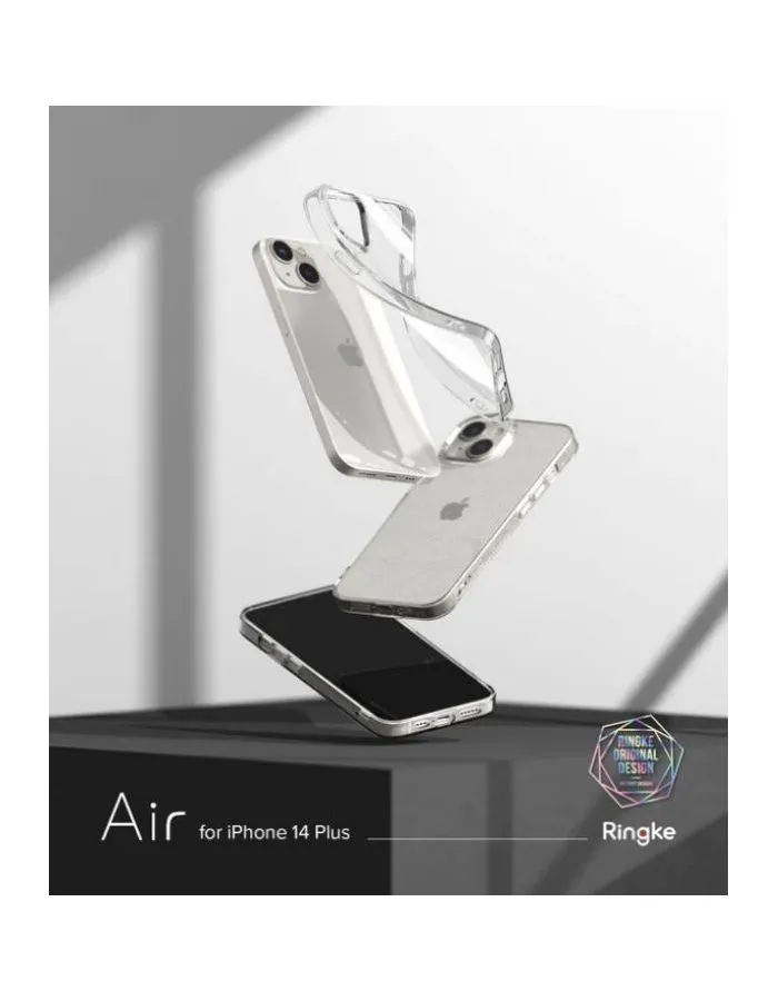 Чехол Spigen Ringke Air iPhone 14 Plus Glitter Clear - фото 6