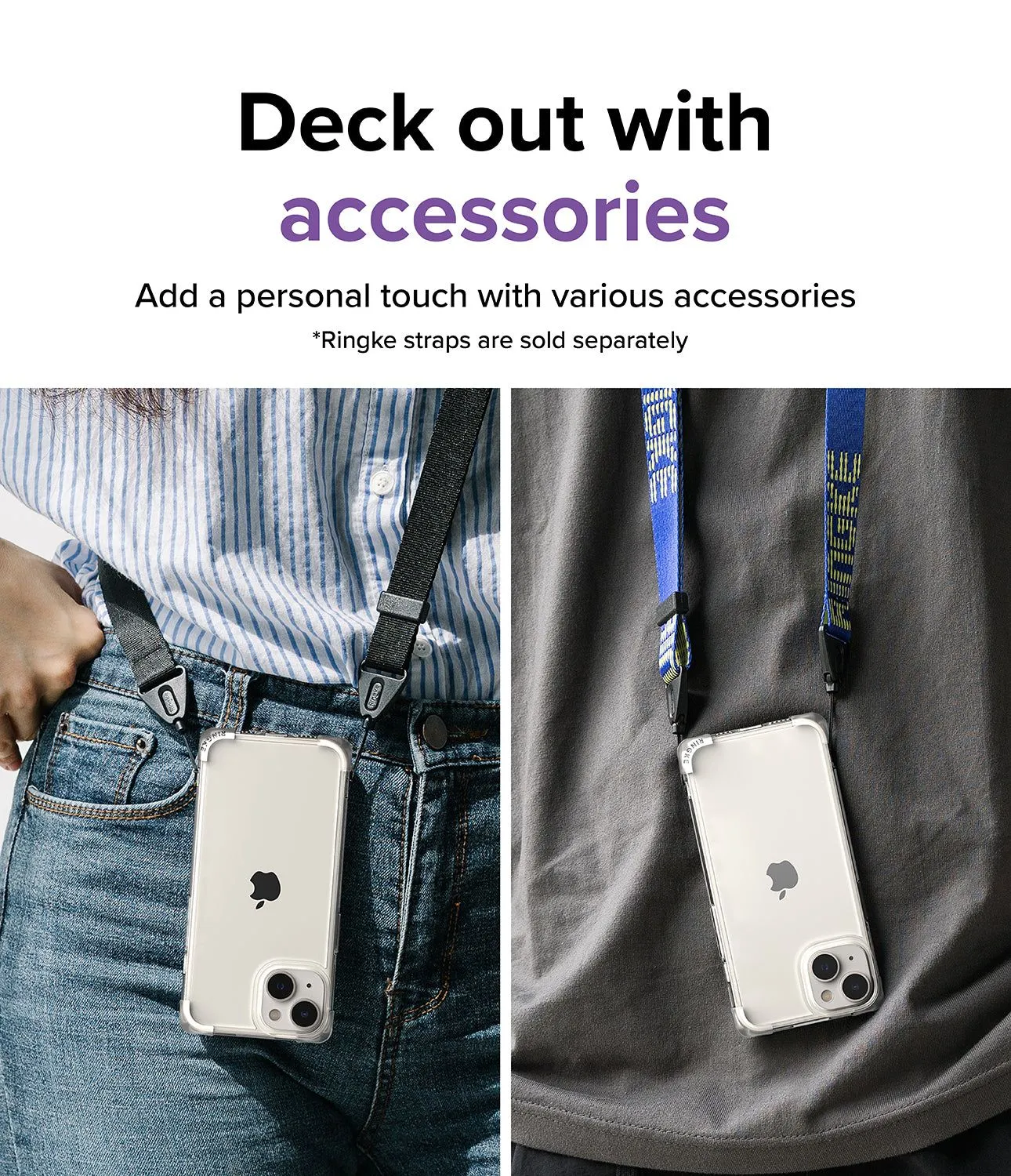 Чехол Spigen Ringke Fusion Bumper iPhone 14 Clear - фото 15