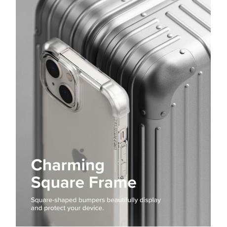 Чехол Spigen Ringke Fusion Bumper iPhone 14 Clear - фото 8