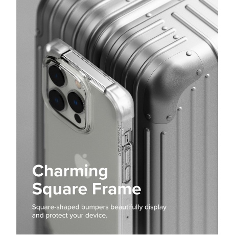 Чехол Spigen Ringke Fusion Bumper iPhone 14 Pro Clear - фото 6