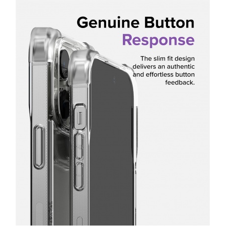 Чехол Spigen Ringke Fusion Bumper iPhone 14 Pro Max Clear - фото 11