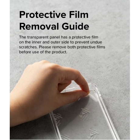 Чехол Spigen Ringke Fusion iPhone 14 Clear - фото 9