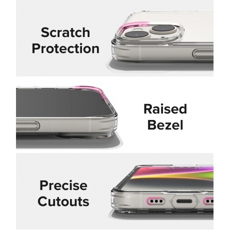 Чехол Spigen Ringke Fusion iPhone 14 Plus Clear - фото 11