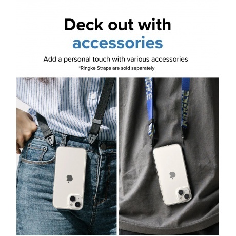 Чехол Spigen Ringke Fusion iPhone 14 Plus Clear - фото 13