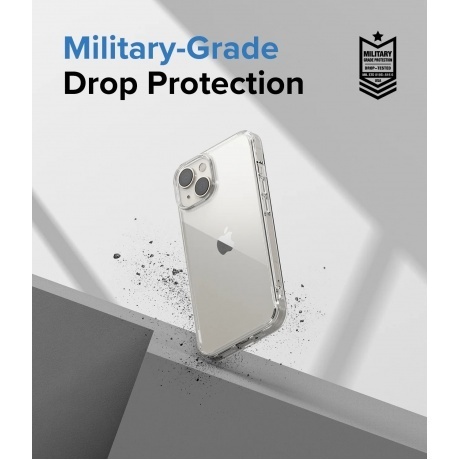 Чехол Spigen Ringke Fusion iPhone 14 Plus Clear - фото 7