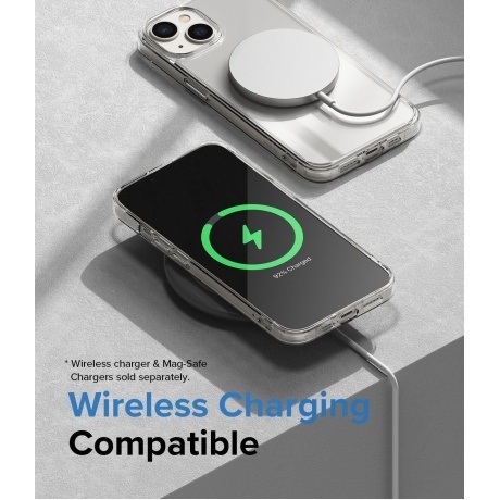 Чехол Spigen Ringke Fusion iPhone 14 Plus Clear - фото 8