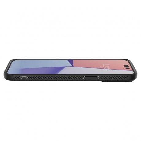Чехол Spigen Liquid Air iPhone 14 Pro Matte Black (ACS04957) - фото 4