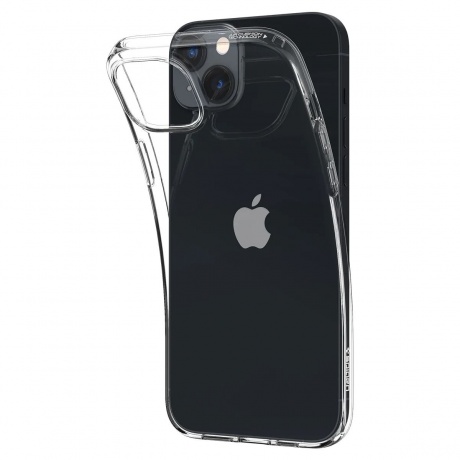 Чехол Spigen Liquid Crystal iPhone 14 Crystal Clear (ACS05033) - фото 6