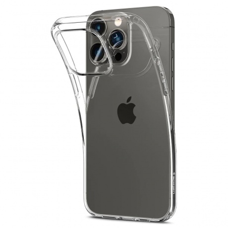 Чехол Spigen Liquid Crystal iPhone 14 Pro Max Crystal Clear (ACS04809) - фото 6