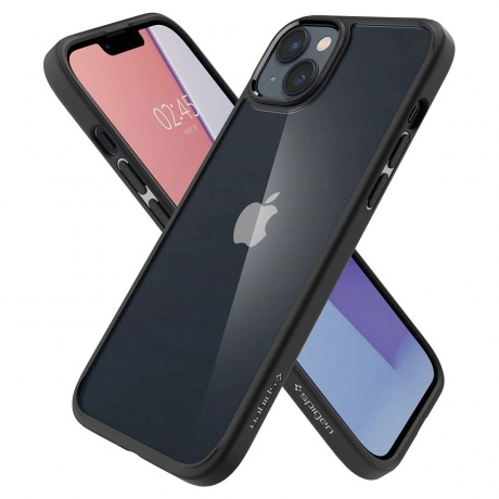 Чехол Spigen Ultra Hybrid iPhone 14 Matte Black (ACS05041) - фото 6