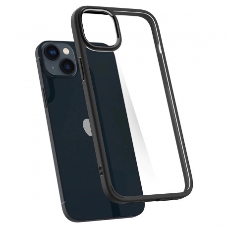 Чехол Spigen Ultra Hybrid iPhone 14 Matte Black (ACS05041) - фото 8