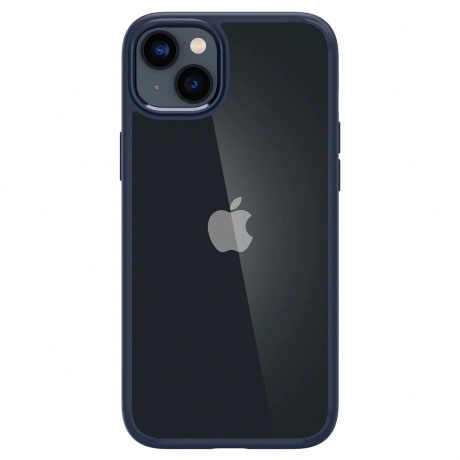 Чехол Spigen Ultra Hybrid iPhone 14 Navy Blue (ACS05045) - фото 4