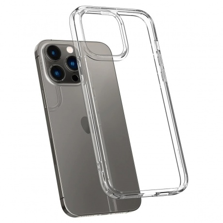 Чехол Spigen Ultra Hybrid iPhone 14 Pro Max Crystal Clear (ACS04816) - фото 6