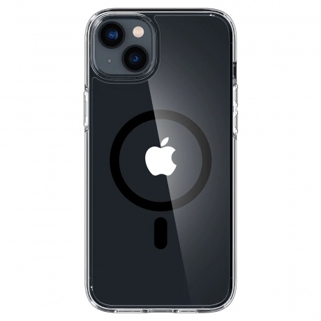Чехол Spigen Ultra Hybrid Mag Magsafe iPhone 14 Black (ACS05049) - фото 6