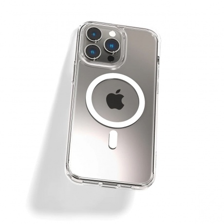 Чехол Spigen Ultra Hybrid Mag Magsafe iPhone 14 Pro Max White (ACS04825) - фото 5