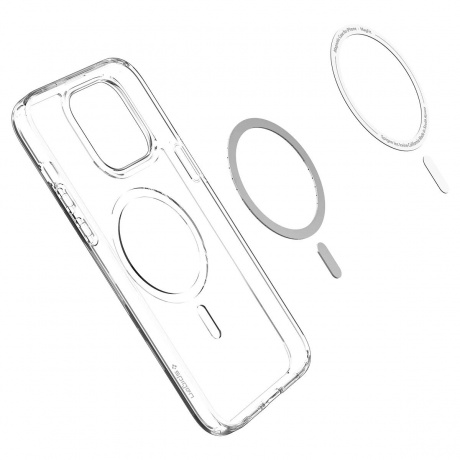 Чехол Spigen Ultra Hybrid Mag Magsafe iPhone 14 Pro Max White (ACS04825) - фото 8
