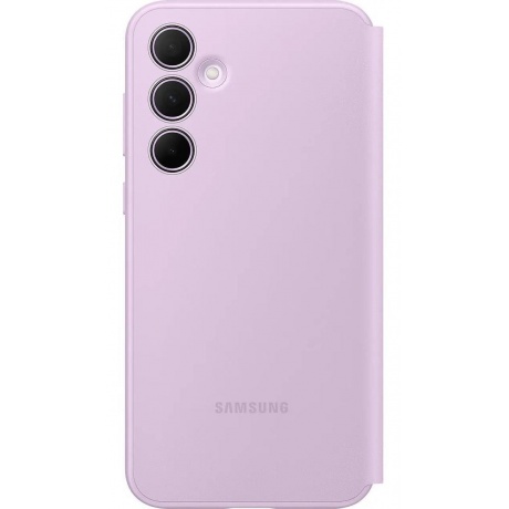 Чехол-книжка Samsung EF-ZA356CBEGRU Smart View Wallet для Galaxy A35 сиреневый - фото 2