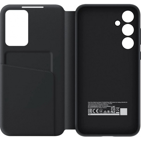 Чехол-книжка Samsung EF-ZA356CBEGRU Smart View Wallet для Galaxy A35 чёрный - фото 4