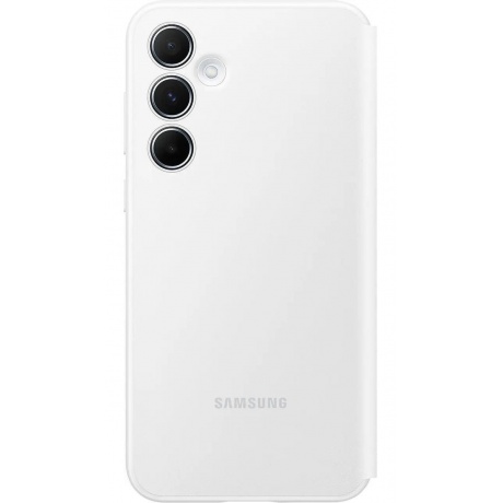 Чехол-книжка Samsung EF-ZA556CWEGRU Smart View Wallet для Galaxy A55 белый - фото 2