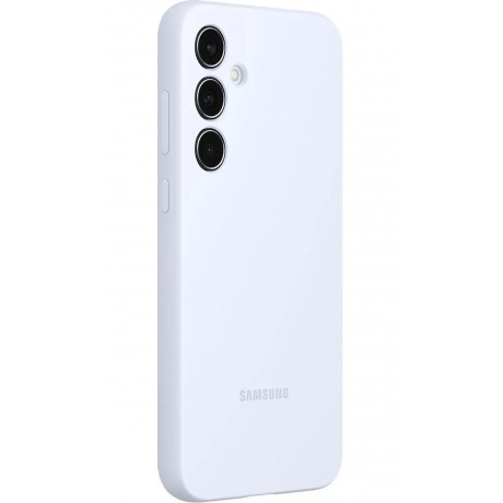 Чехол-накладка Samsung EF-PA356TLEGRU Silicone Case для Galaxy A35 голубой - фото 5