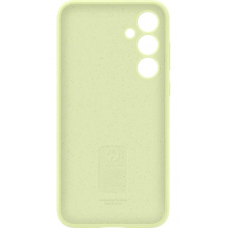 Чехол-накладка Samsung EF-PA356TMEGRU Silicone Case для Galaxy A35 лаймовый - фото 2