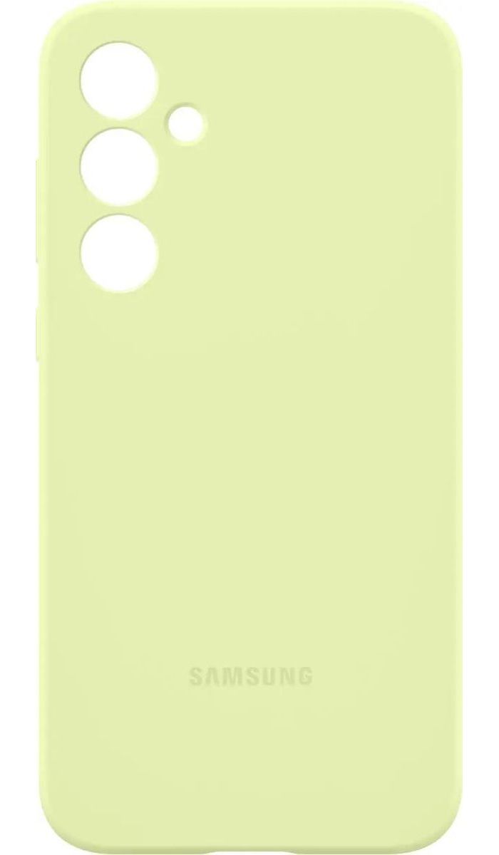 Чехол-накладка Samsung EF-PA356TMEGRU Silicone Case для Galaxy A35 лаймовый