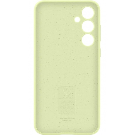 Чехол-накладка Samsung EF-PA556TMEGRU Silicone Case для Galaxy A55 лаймовый - фото 2