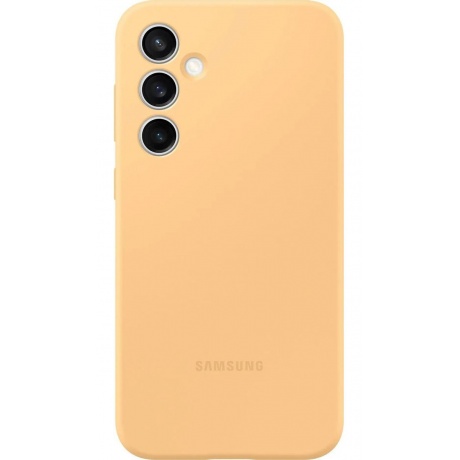 Чехол-накладка Samsung EF-PS711TOEGRU Silicone Cover для Galaxy S23FE, оранжевый - фото 3
