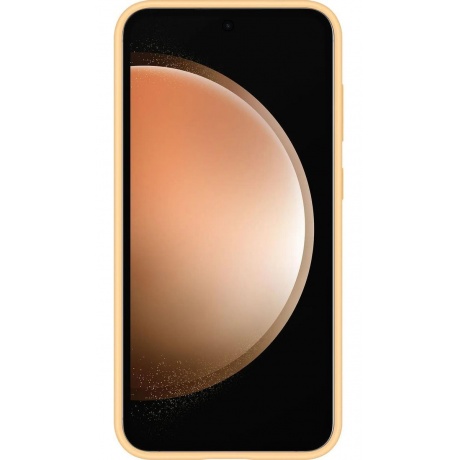 Чехол-накладка Samsung EF-PS711TOEGRU Silicone Cover для Galaxy S23FE, оранжевый - фото 4