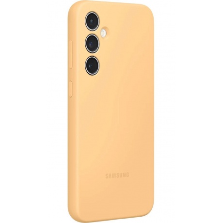Чехол-накладка Samsung EF-PS711TOEGRU Silicone Cover для Galaxy S23FE, оранжевый - фото 5