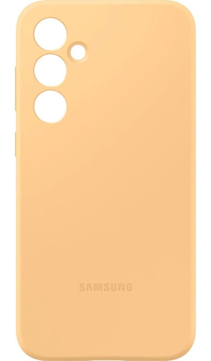 Чехол-накладка Samsung EF-PS711TOEGRU Silicone Cover для Galaxy S23FE, оранжевый чехол samsung silicone cover a52 blue ef pa525