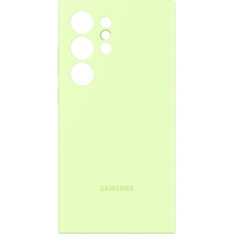 

Чехол-накладка Samsung EF-PS928TGEGRU Silicone Cover для Galaxy S24 Ultra, лаймовый, Зеленый
