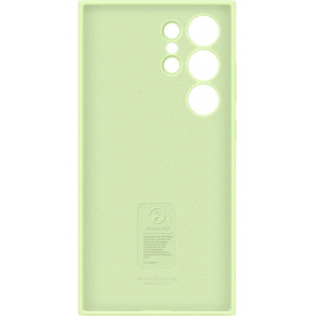Чехол-накладка Samsung EF-PS928TGEGRU Silicone Cover для Galaxy S24 Ultra, лаймовый - фото 2