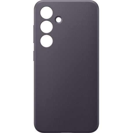 Чехол-накладка Samsung GP-FPS921HCAVR Vegan Leather Case для Galaxy S24, темно-фиолетовый - фото 1
